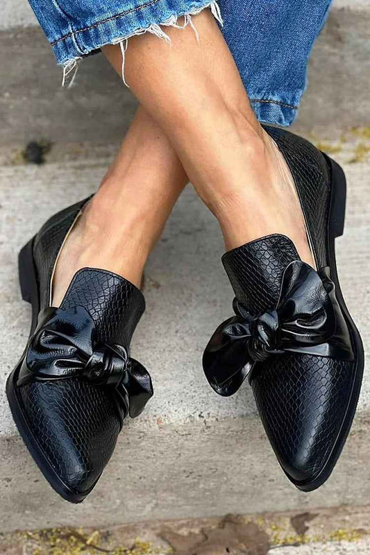 Abril | Mocasines Elegantes Con Lazo
