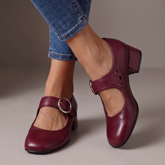 Candela | Zapatos De Tacón Con Correa