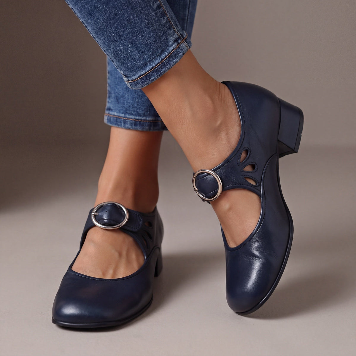 Candela | Zapatos De Tacón Con Correa